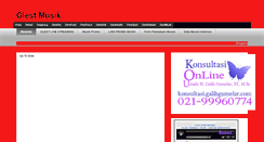 Desktop Screenshot of music.glestradio.com